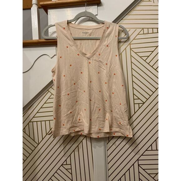 Old Navy Womens V Neck Tank with Strawberry Print NWT - Picture 3 of 6